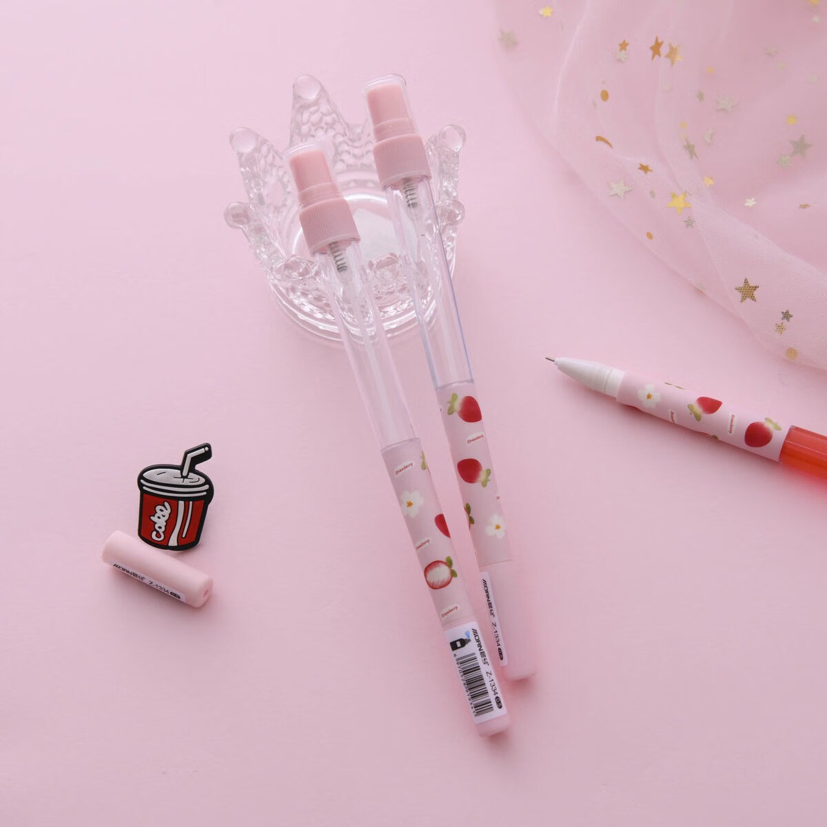 可以喷水的笔多功能便携式喷雾中性笔网红少女心签字笔消毒防喷雾中性