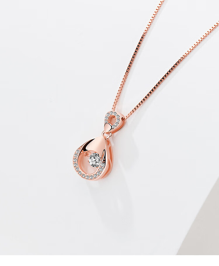 洛丽亚璀璨之星项链925银项链女简约日韩银饰项链吊坠时尚饰品情人节