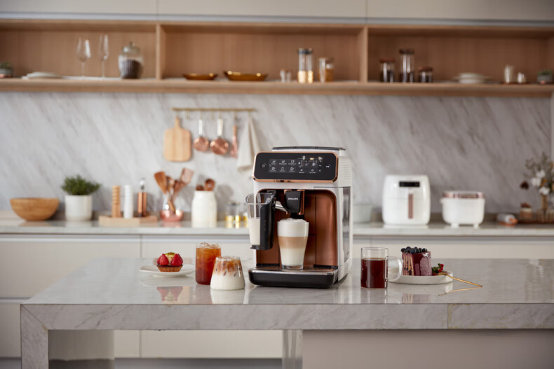 philips飞利浦ep3146意式全自动咖啡机家用办公室研磨一体打奶泡 gmdq