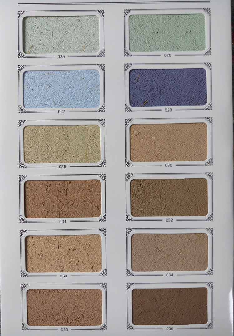 三木农资 天然稻草漆涂料内外墙生态艺术质感肌理漆稻草泥厂家直销