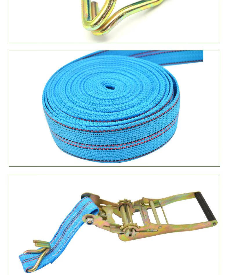 5t大架5x10货车布带紧绳器6x10捆绑器货物捆绑带加固拉紧器410宽55cm