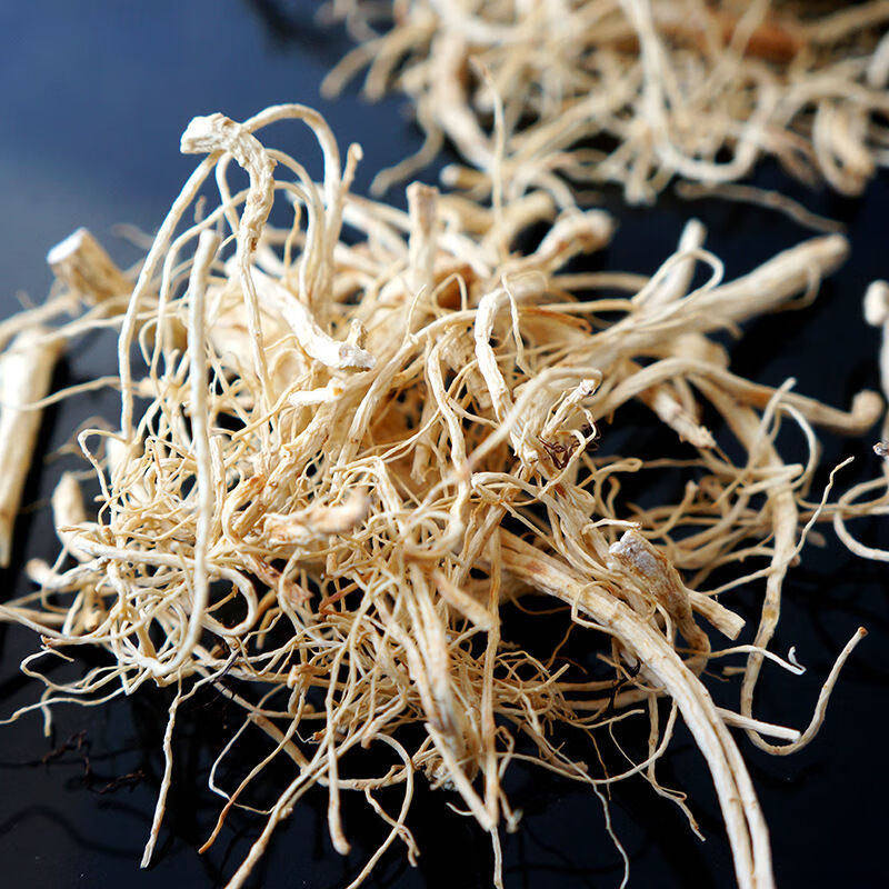 长白山人参须参须根500克生晒参泡酒药材人参皂甙人参须500克