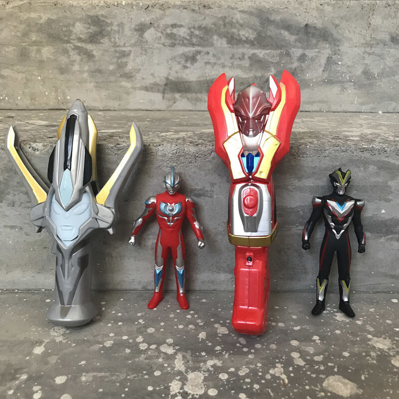 万代奥特曼玩具银河火花变身器维克特利火炬儿童变形召唤火花人偶