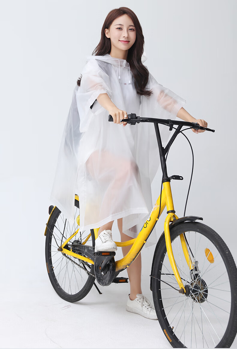 防雨服自行车雨衣女加大加厚长款户外骑行防水雨披登山电瓶车防雨服