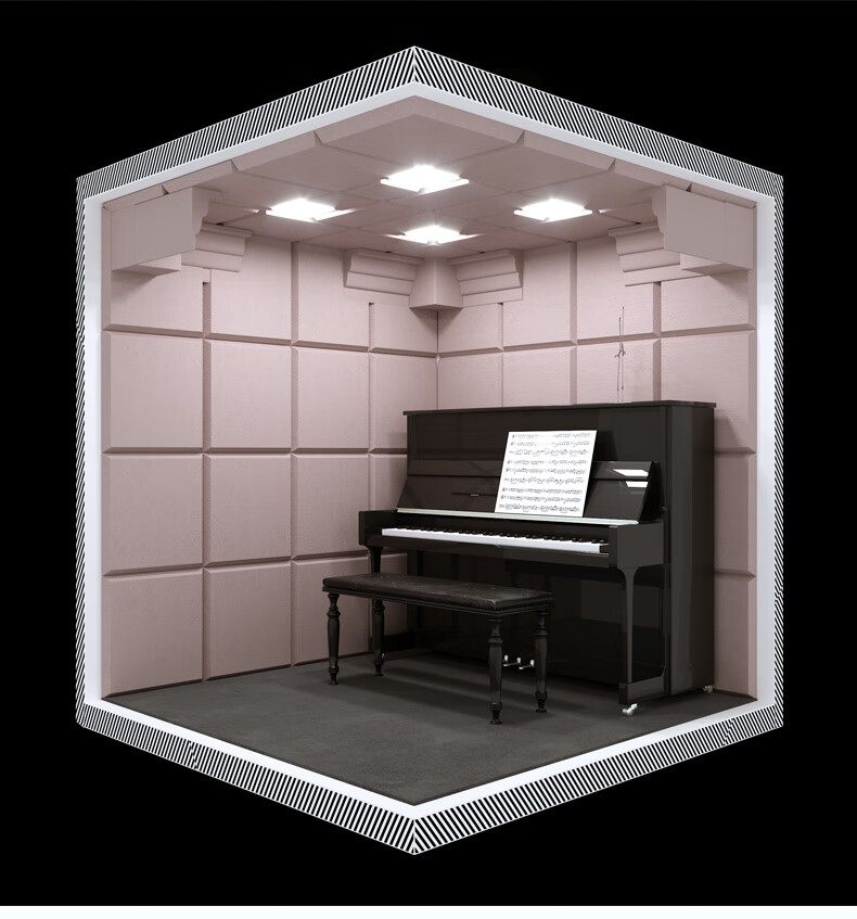 定制隔音棚移动录音棚小型乐器练习房主播直播独立隔音间架子鼓房尾款