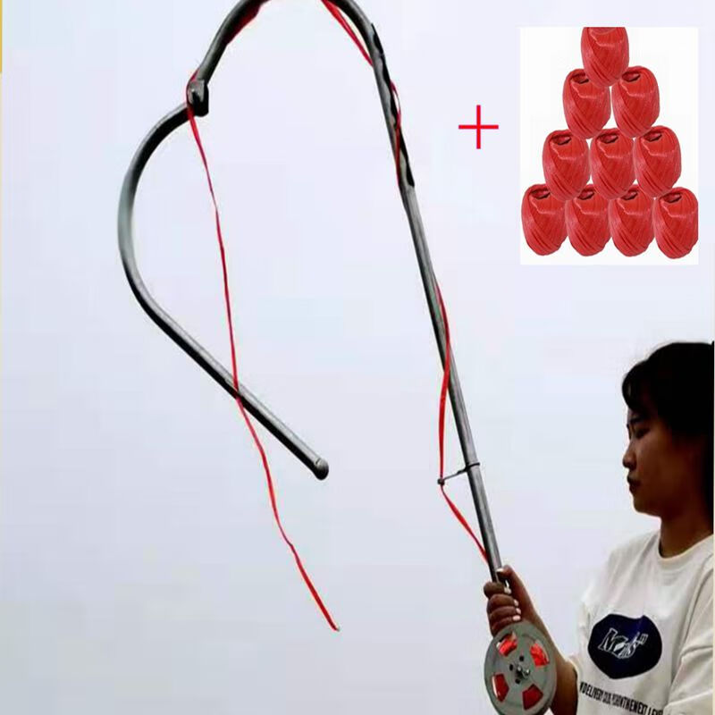 捆玉米杆神器家用多功能农用工具小型苞米秸秆打捆机收紧器捆扎器京闪