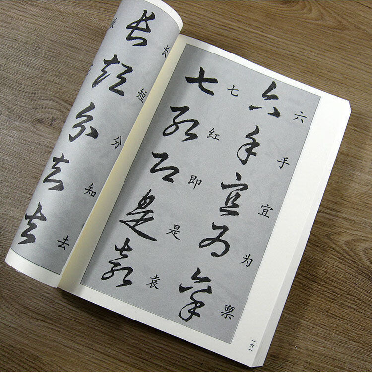 中国书法草书技法练字帖成年草书字帖练字初学者行草毛笔字王羲之草书