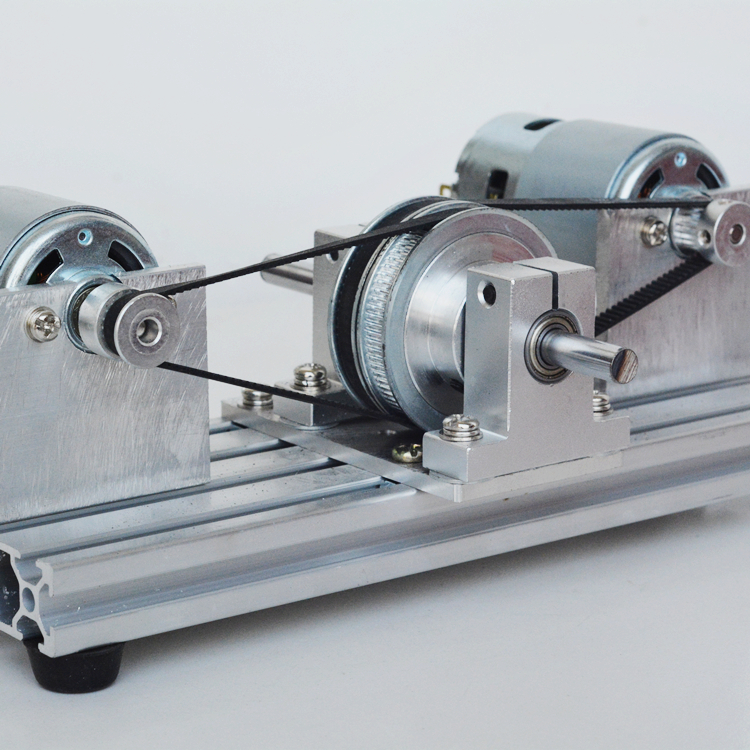 双电机驱动可正反775/795/895直流diy车床大扭矩高转速装置打磨 双895