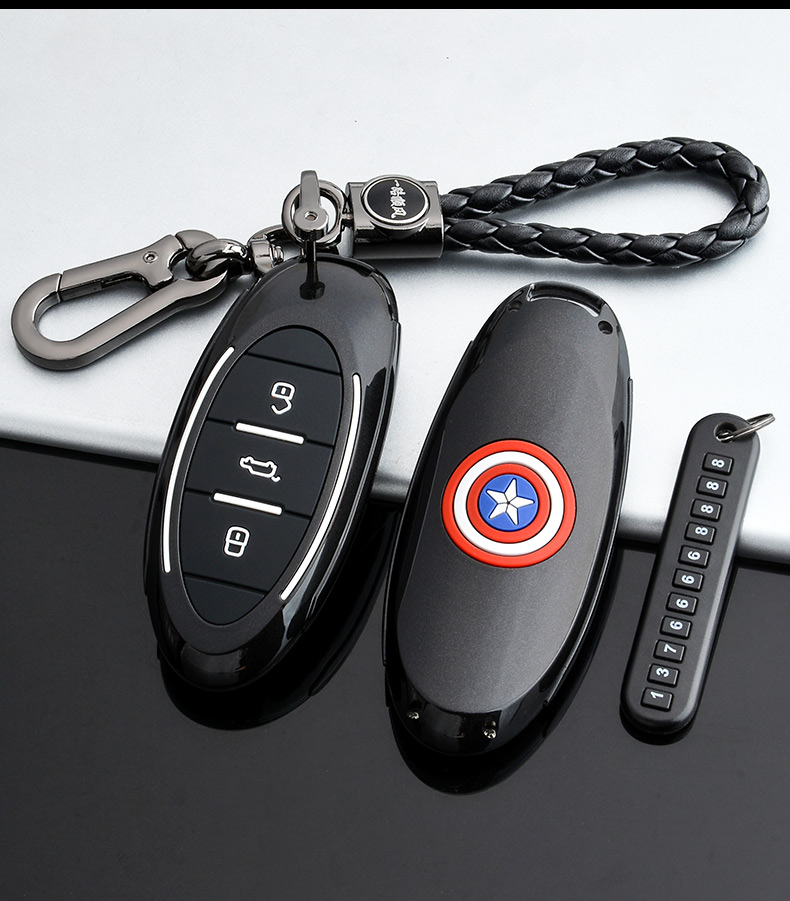 海滤一汽奔腾t99s钥匙套1921款t33专用t77prob70t55车包扣壳男女士酒