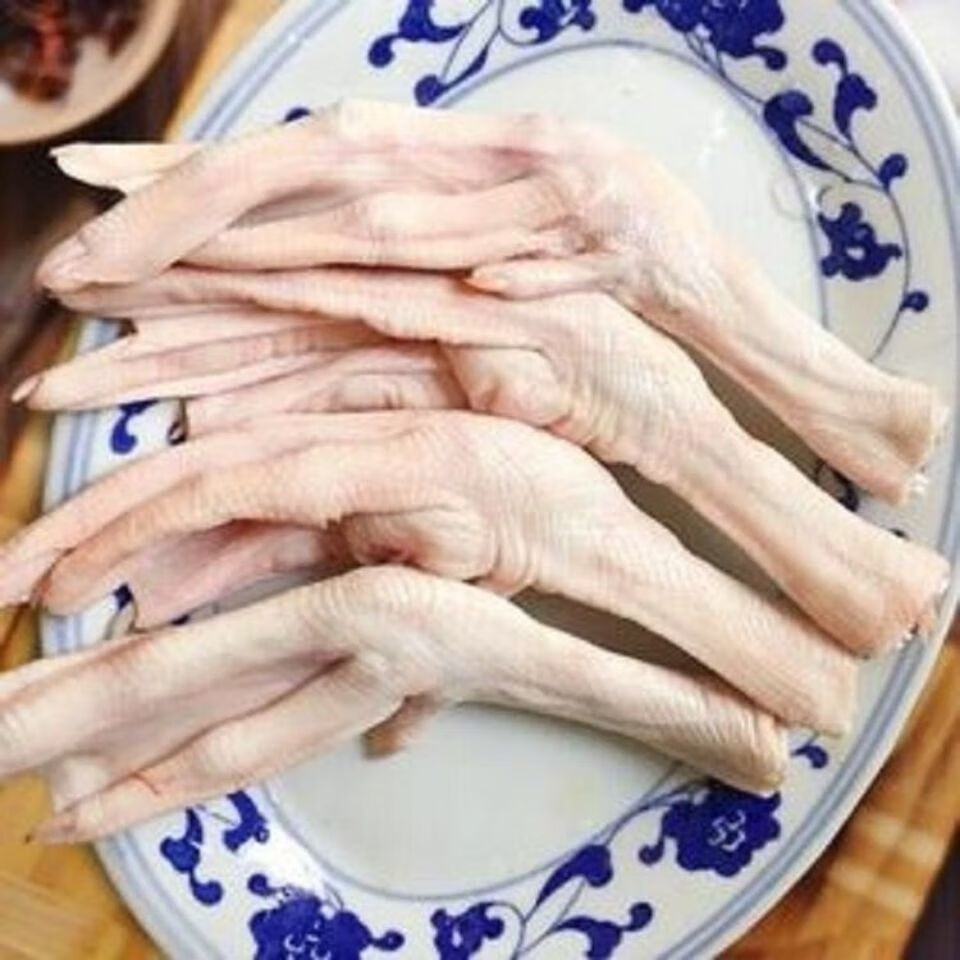 新鲜大鹅掌鹅爪带皮生鹅脚鹅爪爪批发鹅货冷冻生鹅爪 火红芬芳 鹅爪3