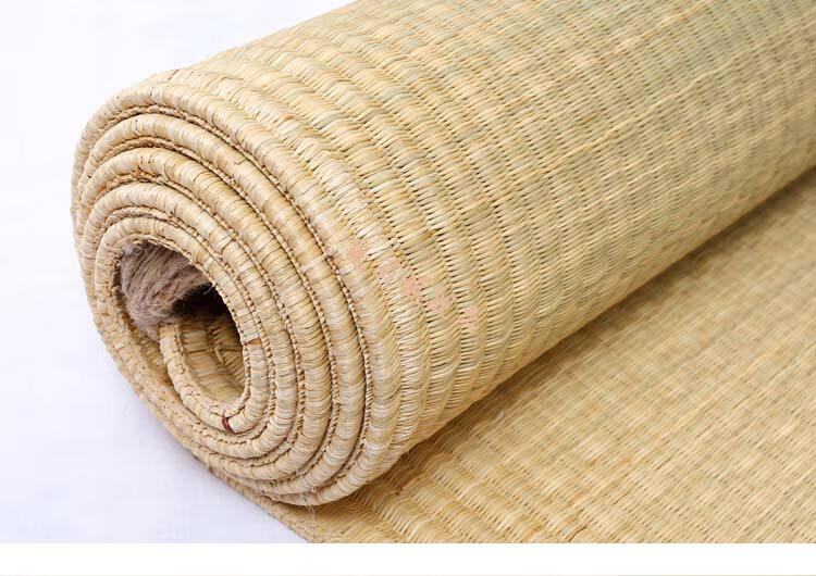 蔺草席天然夏季柔软芦苇席手工编织15米学生宿舍单人加厚凉席09192米