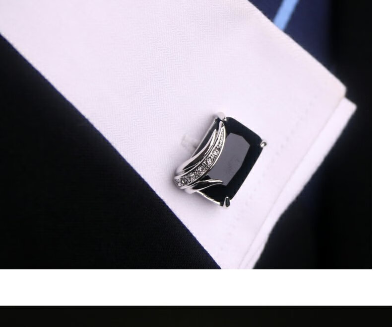 妙微熊男士西服法式袖扣袖钉袖口扣衬衫结婚新郎男女款婚礼西装衬衣