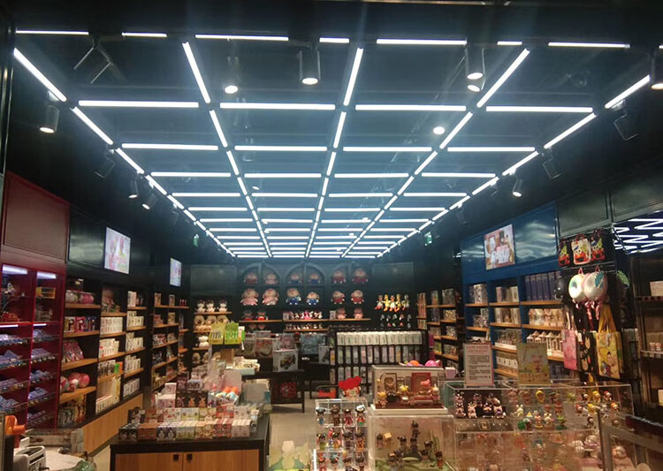 led360度发光条形商场店铺创意造型拼接diy彩色变色吊线装饰灯管摄影