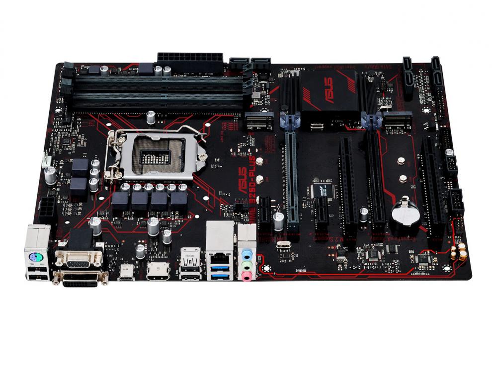 asus华硕primeb250plus主板ddr4b250大板1151针67代i5黑色