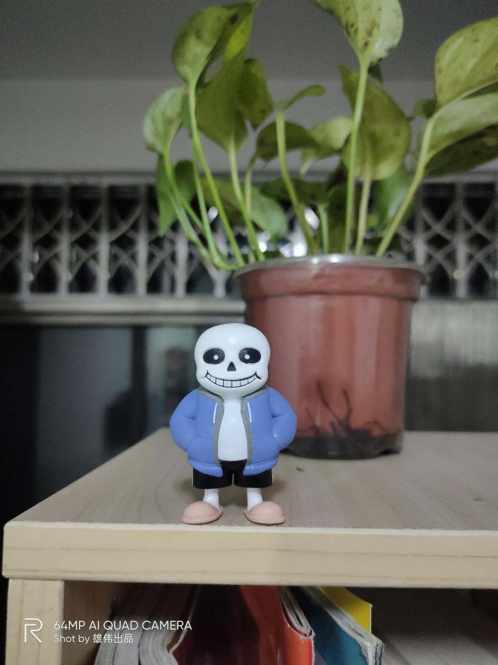 传说之下sans传说之下undertale周边杉斯龙骨炮实心精美雕像摆件sans