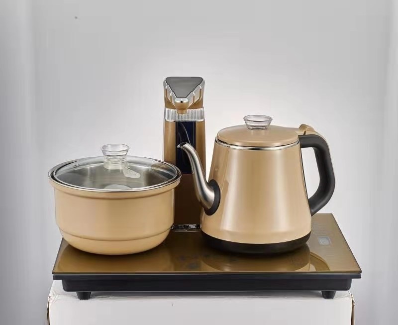 金顶茶炉 金顶茶炉配件单壶整套全自动上水烧水壶泡茶茶具养生壶玻璃