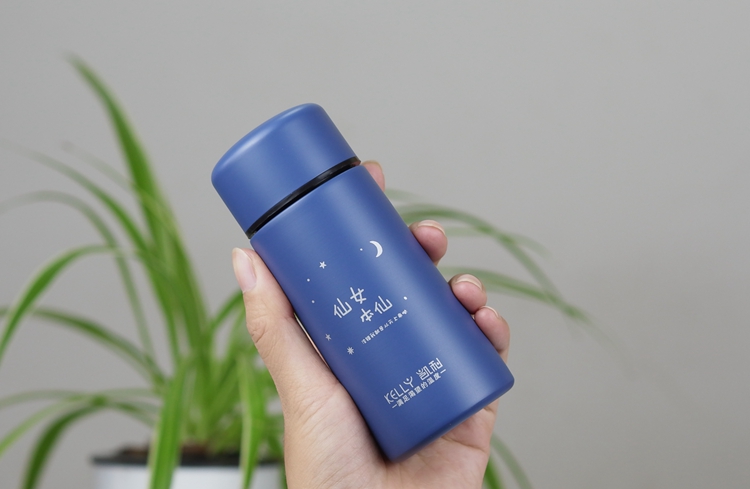 凯利保温杯级迷你随身保温杯小巧女士便携带茶隔滤网可放包包口袋水