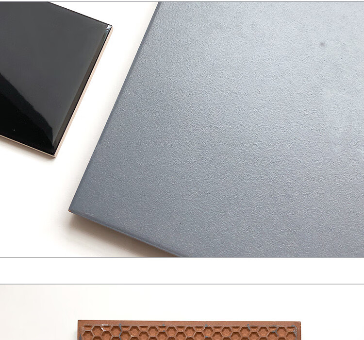 坚悦红缸砖酒店厨房专用吸水砖灰色防潮瓷砖户外车库超市防滑地砖300