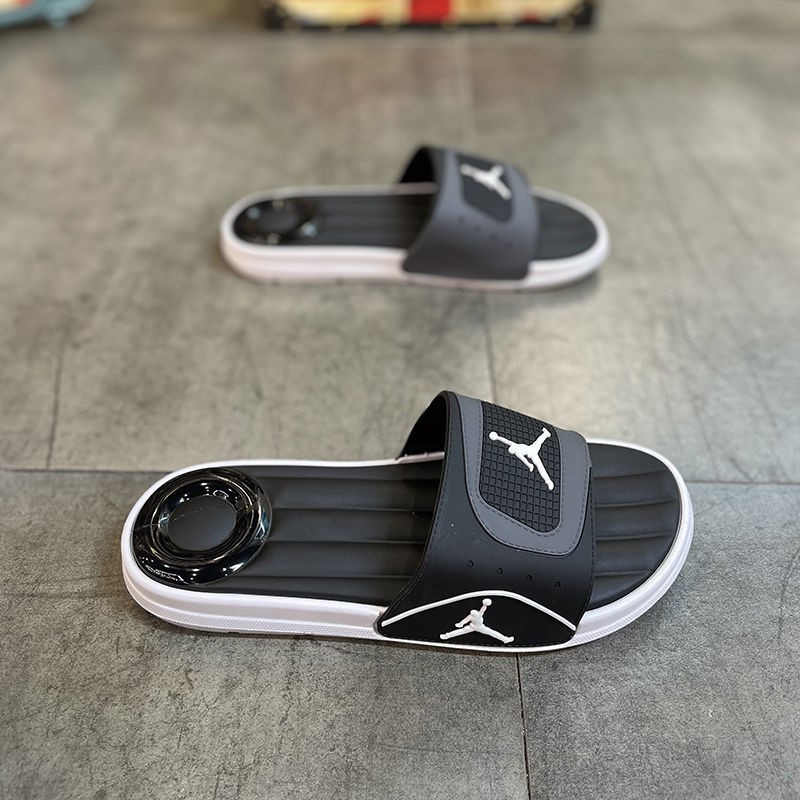 南极人nanjiren 潮牌飞人拖鞋男夏季室内外穿防水防滑气垫底舒适男士
