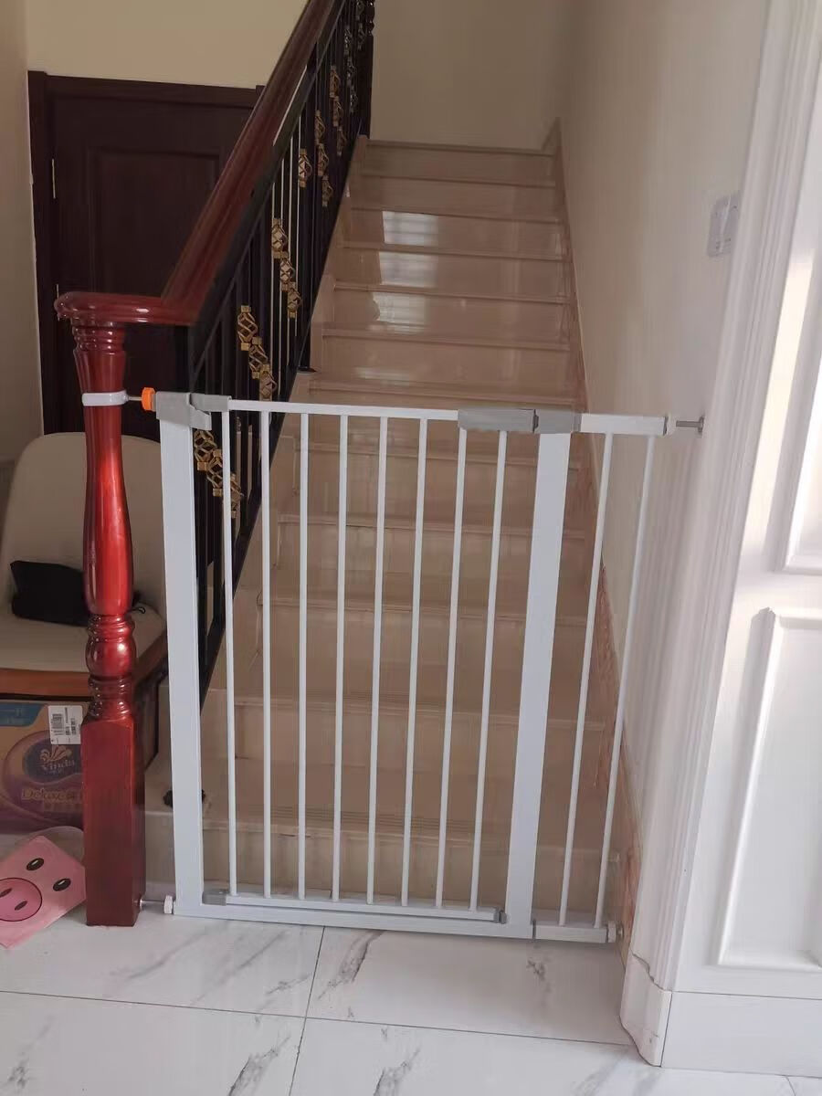 贝兰蓓儿婴儿童安全门栏楼梯口护栏宝宝家用隔离门宠物围栏栅栏杆免