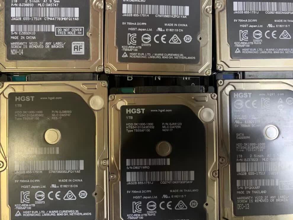 闪迪(sandisk) hgst垂直盘日立黑标2.