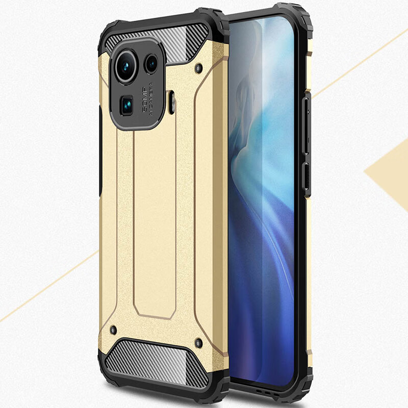 豆图小米11pro手机壳气囊防摔11p全包镜头磨砂5g版黑色mi新品散热直边