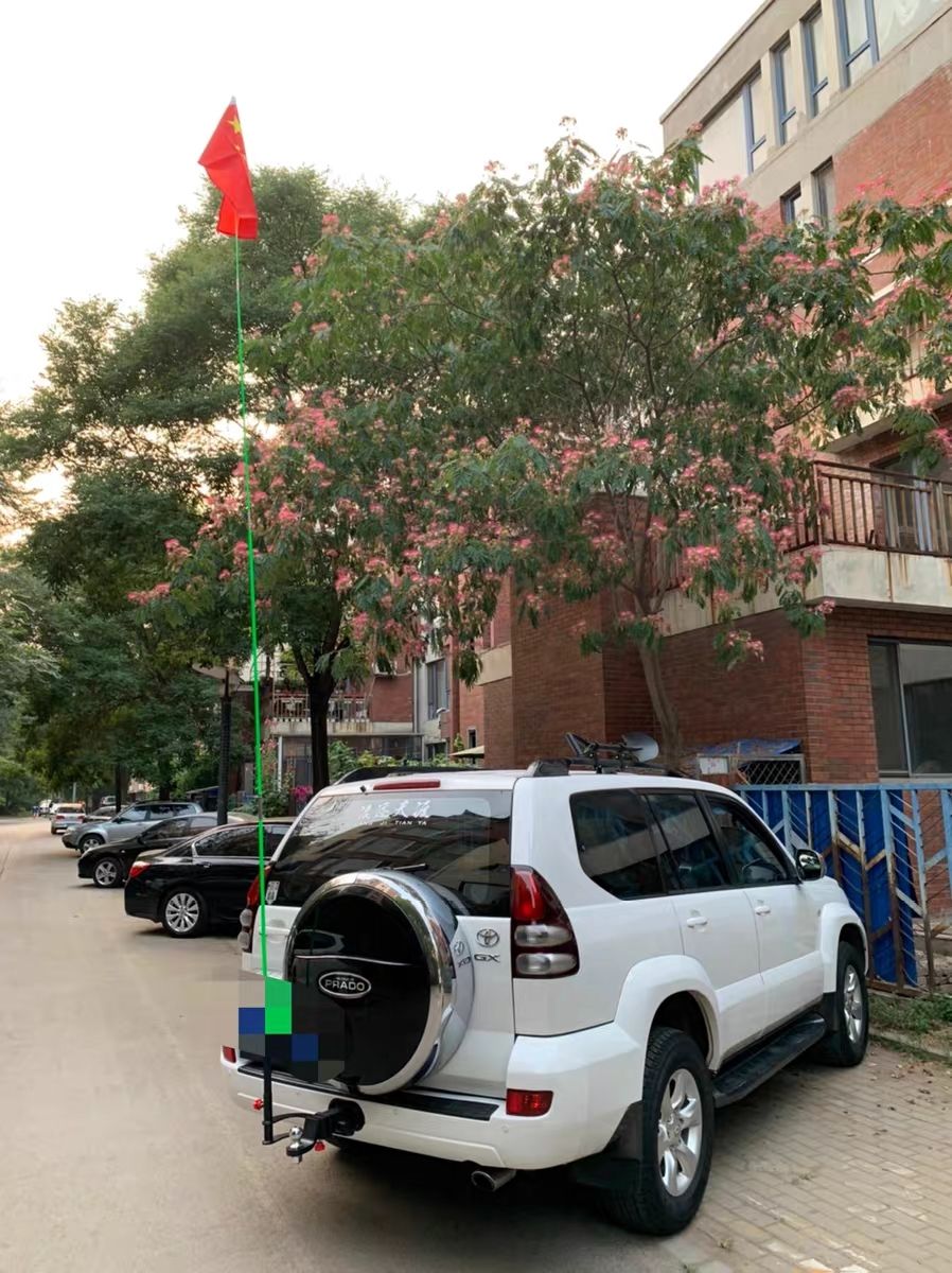 越野车旗杆越野车沙漠旗杆越野改装车警示旗杆外2米33米45米57米车载