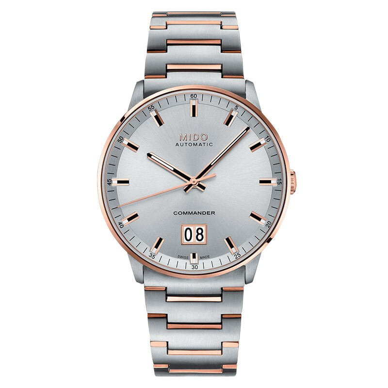 美度mido指挥官系列男士手表瑞士机械男表16982m0316312103100机械42