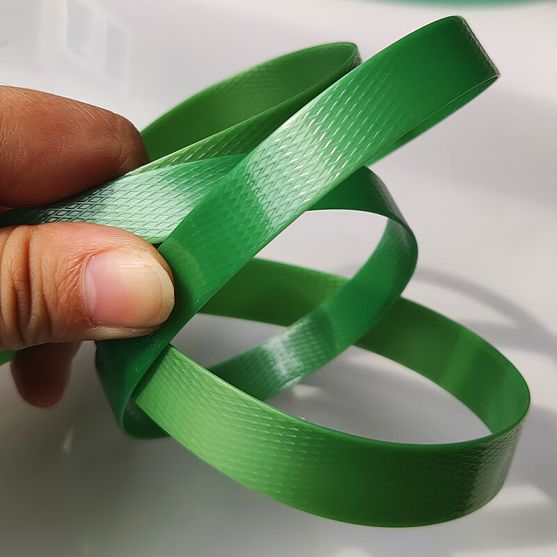 pet塑钢打包带塑料捆绑带绿色1608手工用包装带打包扣卡扣编织条