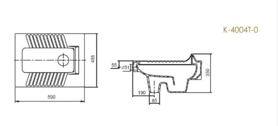 科勒蹲便器陶瓷家用防臭蹲坑式大便池k4001tm0400240044莫兰莎k400