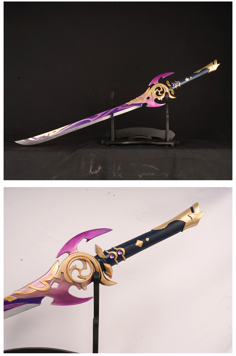 原神武1器1:1 雾切之回光原神cos神里绫华武1器道具收藏模型1:1摆件果