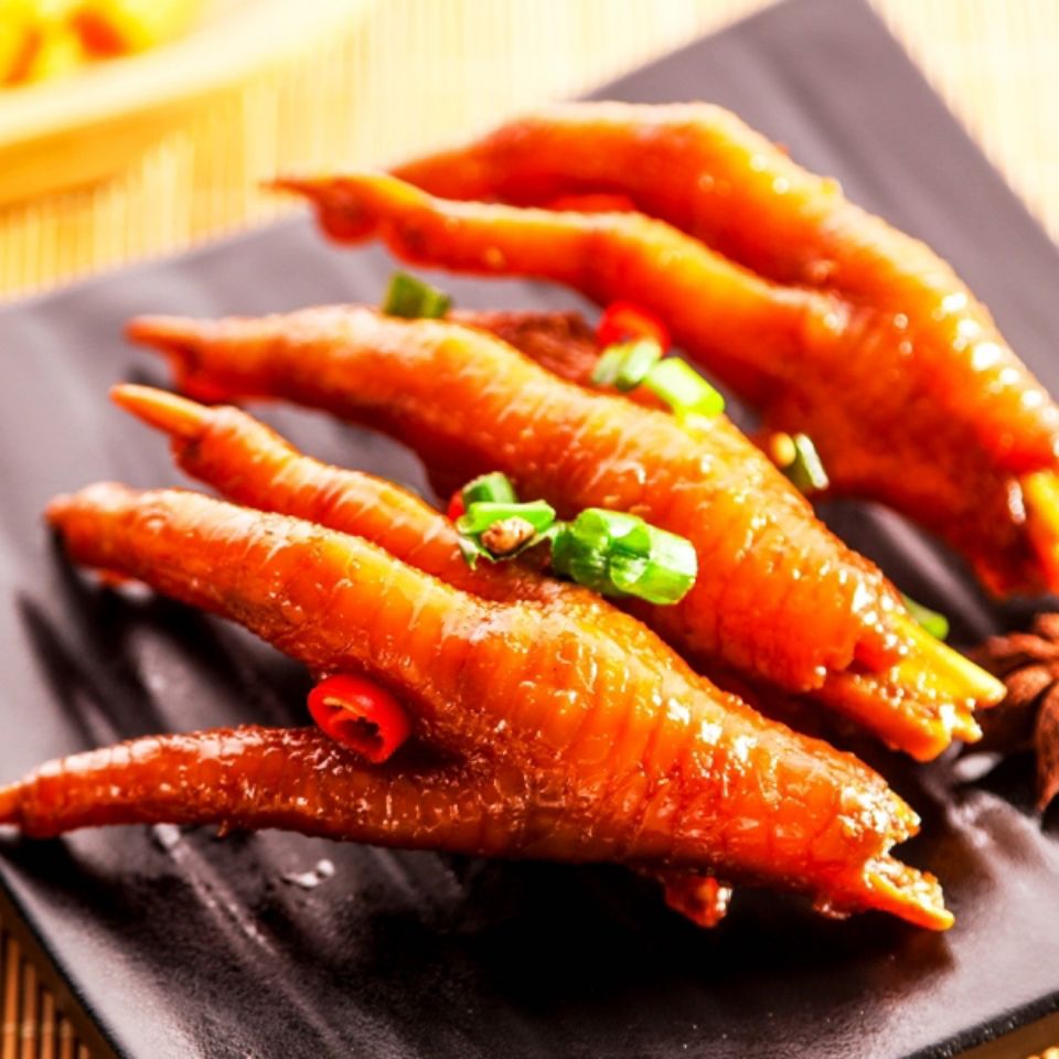贻庆鸡爪400g泉州洪濑鸡爪卤味零食福建特产小吃真空凤爪小吃零食香辣