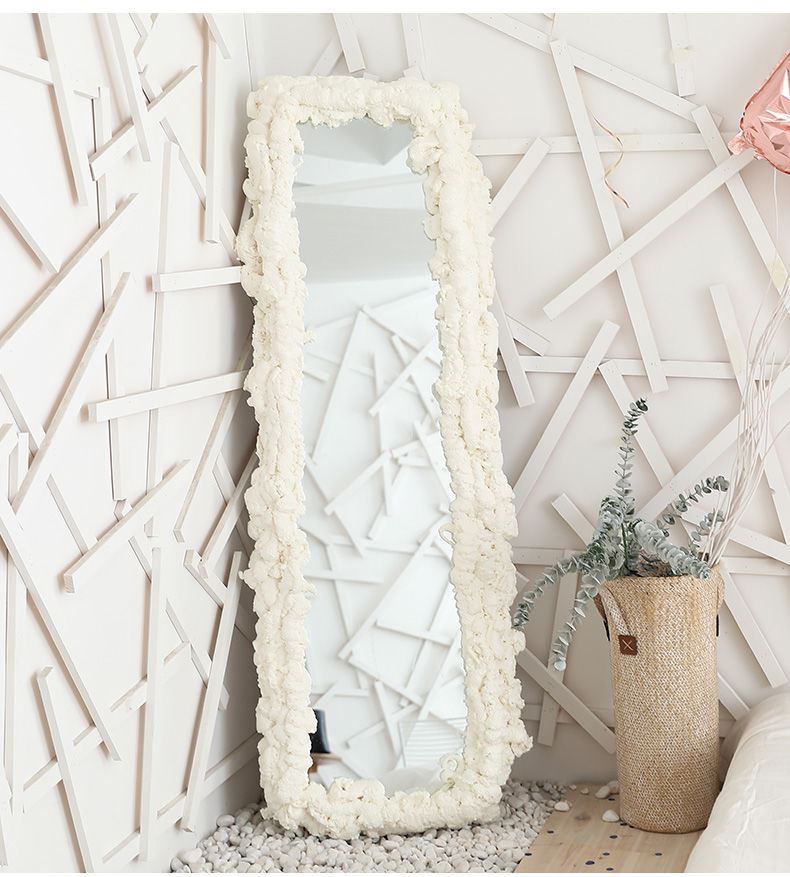 ins网红泡沫胶diy镜子发泡剂胶自制奶油云朵泡泡镜子边框创意装饰 diy