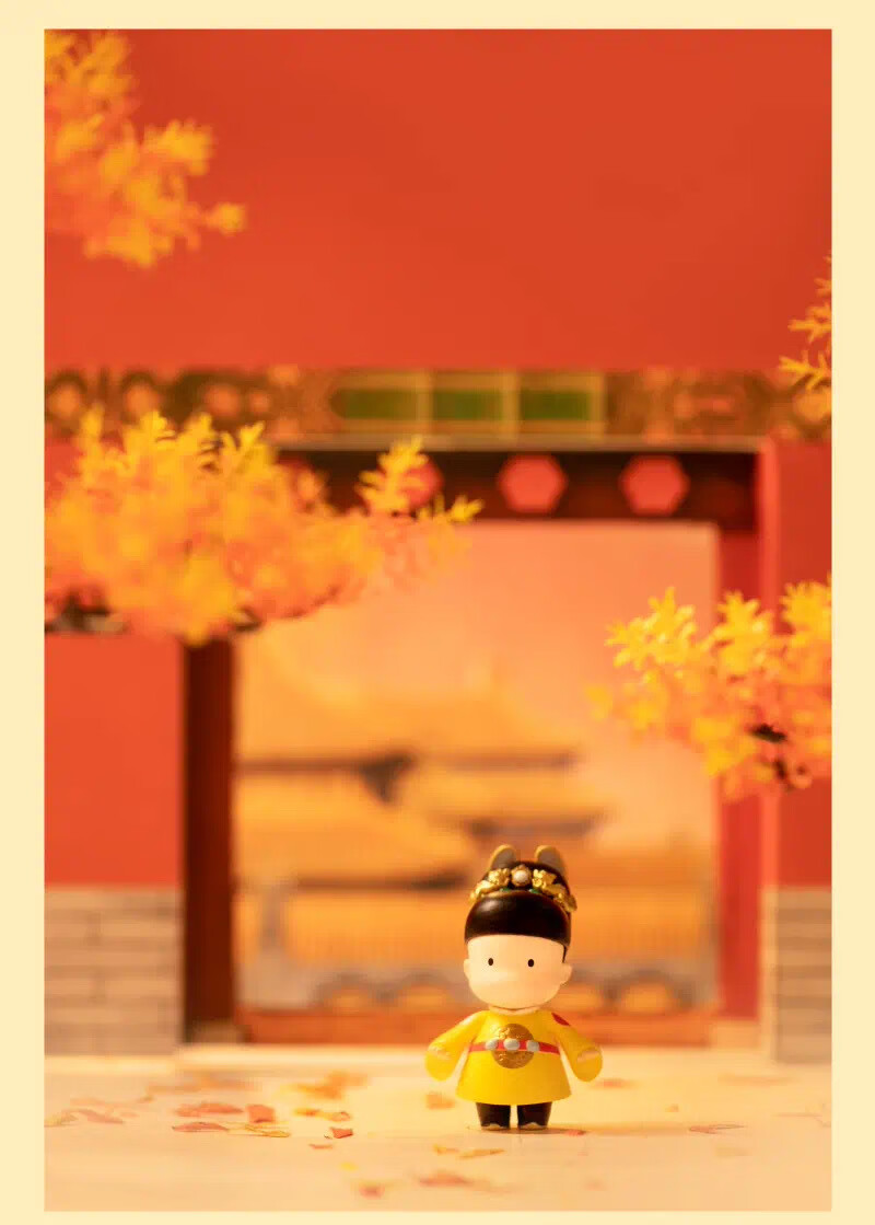 京选好货赛故宫国潮手办宫廷故宫系列中国古风文创公仔潮玩盲玩偶摆件