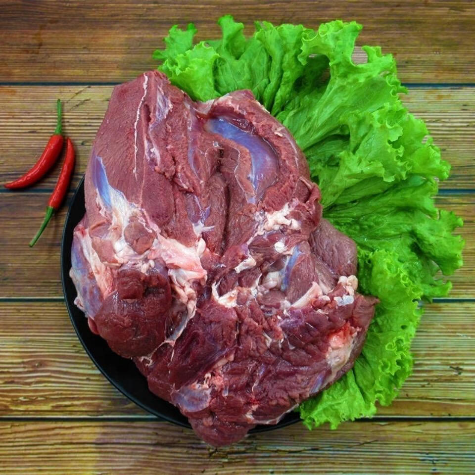富铭士 新鲜鹿肉整只生鲜现杀鹿肉 吉林梅花鹿腿肉排肉腩肉 精品腿肉