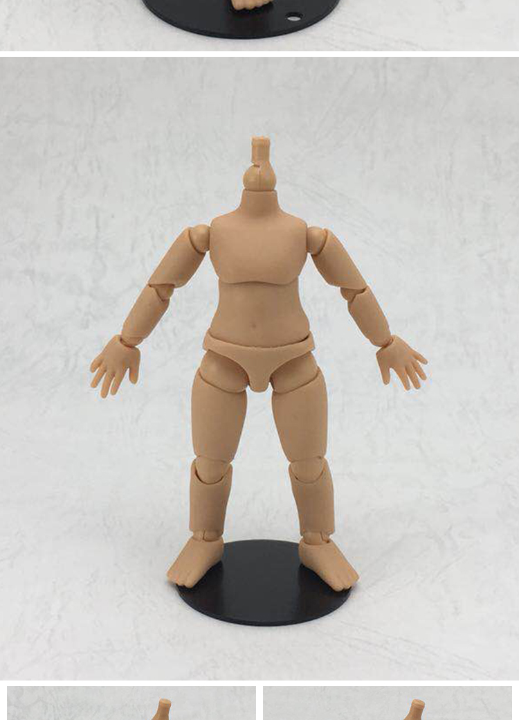 当季新品人偶配件模型日本piccodobody9关节身体p9素体可动偶可接gsc