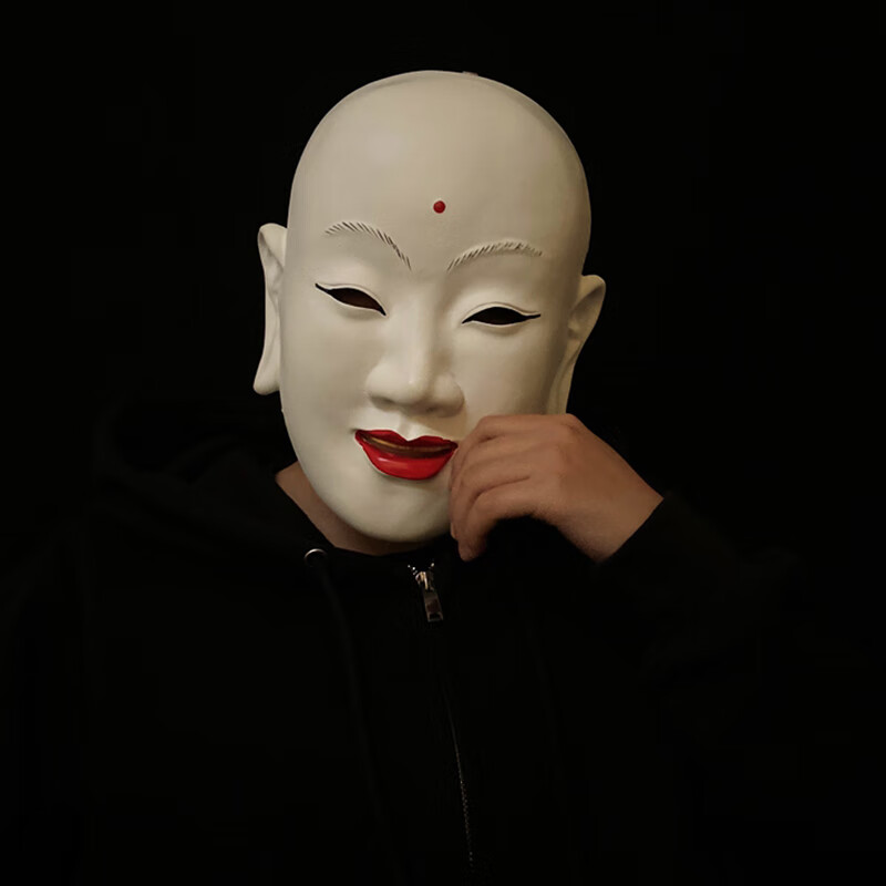 火锅英雄面具 万圣节小丑男女脸影视周边抖音化妆舞会道具唐僧 唐僧