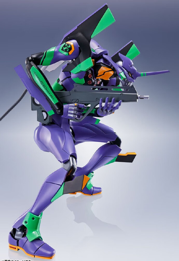 万代dynaction 新世纪福音战士eva初号机合金成品模型玩具 40cm 初号