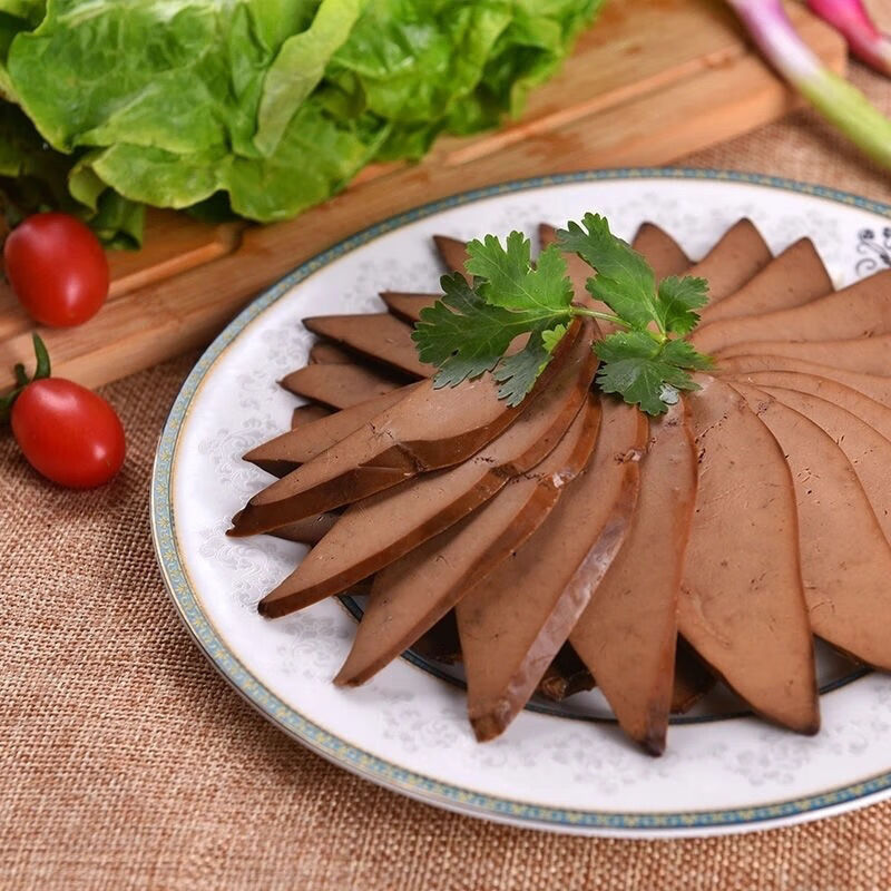 羊肝现杀新鲜散养冷冻羊肝生肝羊杂羊内脏羊下水商用批发清真 2斤新鲜