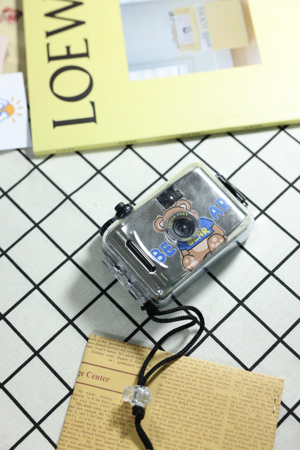 卡西欧联名款傻瓜相机复古胶卷相机胶片lomo一次性小型照相机 电镀