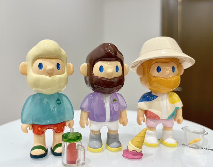 1个farmer bob男友5代夏日海岛系列盲盒潮玩公仔礼物 全新盲盒1个随机