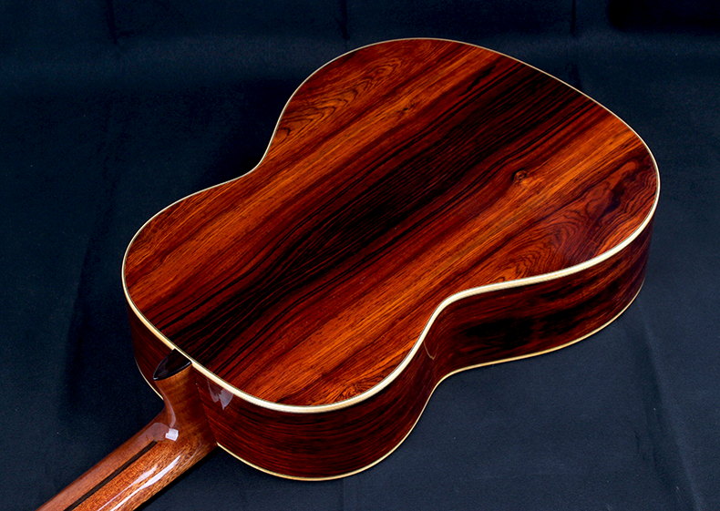 专业演奏级古典吉他 红棉手工加震全单古典吉他可可菠萝演奏级红松