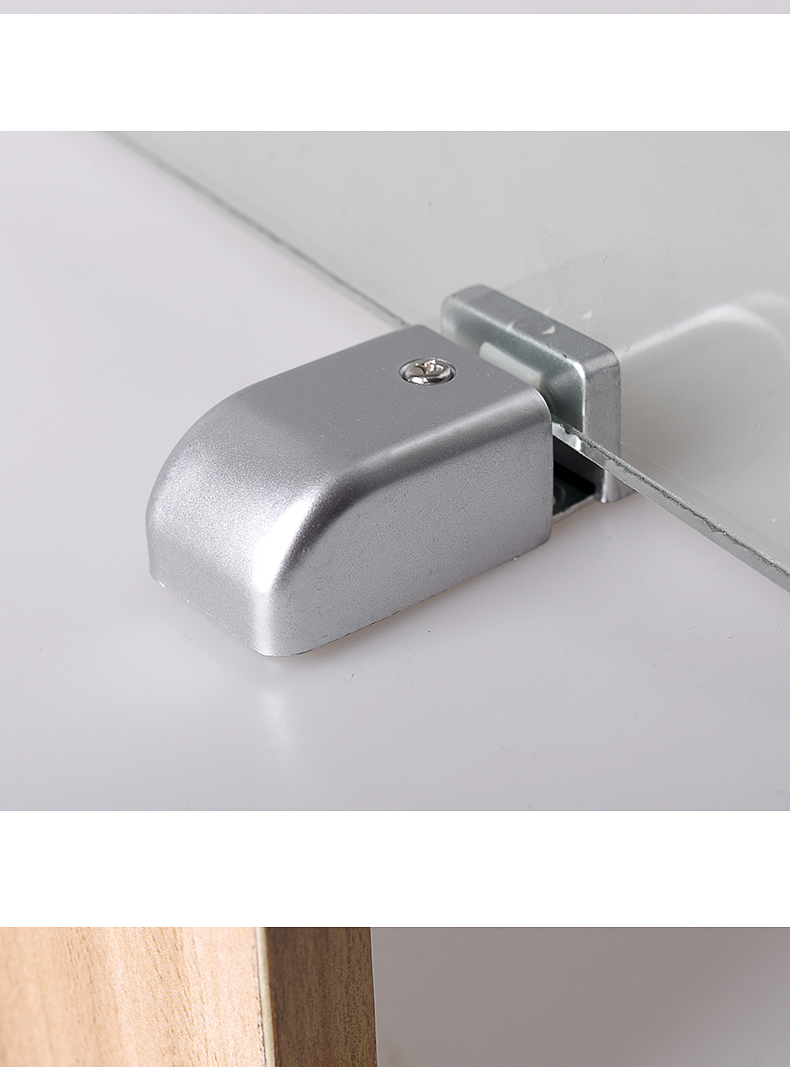 移门定位器淋浴房玻璃门限位器推拉门吊滑门固定器配件止摆导向器圆角