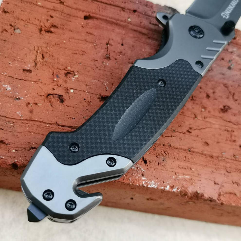 匕手 户外随身折叠小刀钓鱼工具便携多功能荒野求生拆快递刀锋利防身