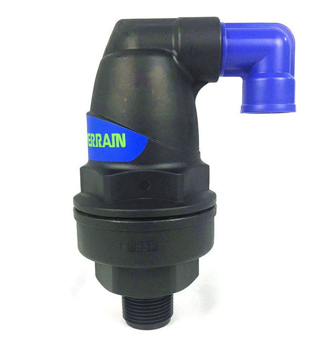 农业滴灌溉复合式高速自动进排气阀尼龙塑料补气阀真空破坏阀组合1寸