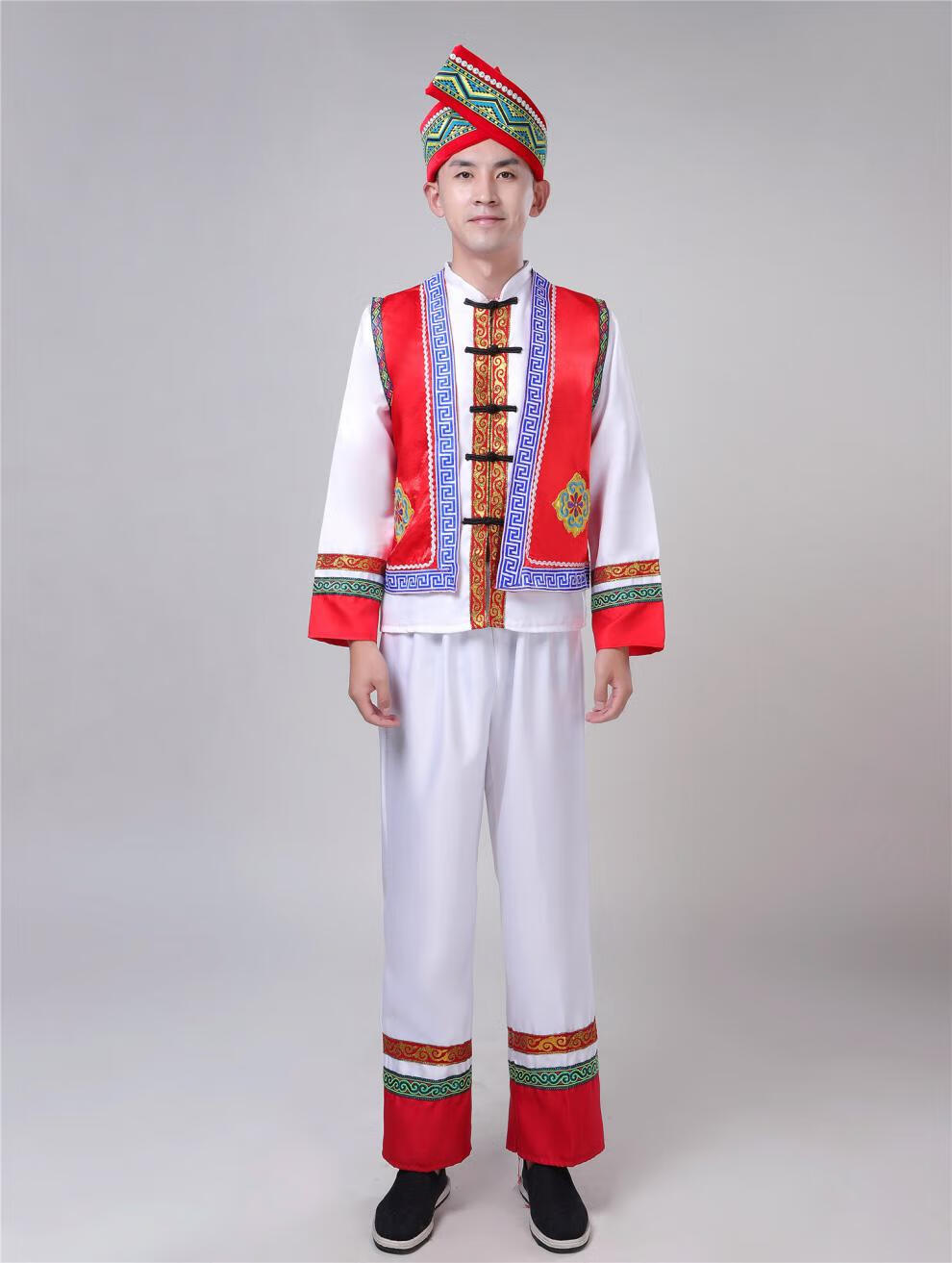 仡佬族男子服饰图片