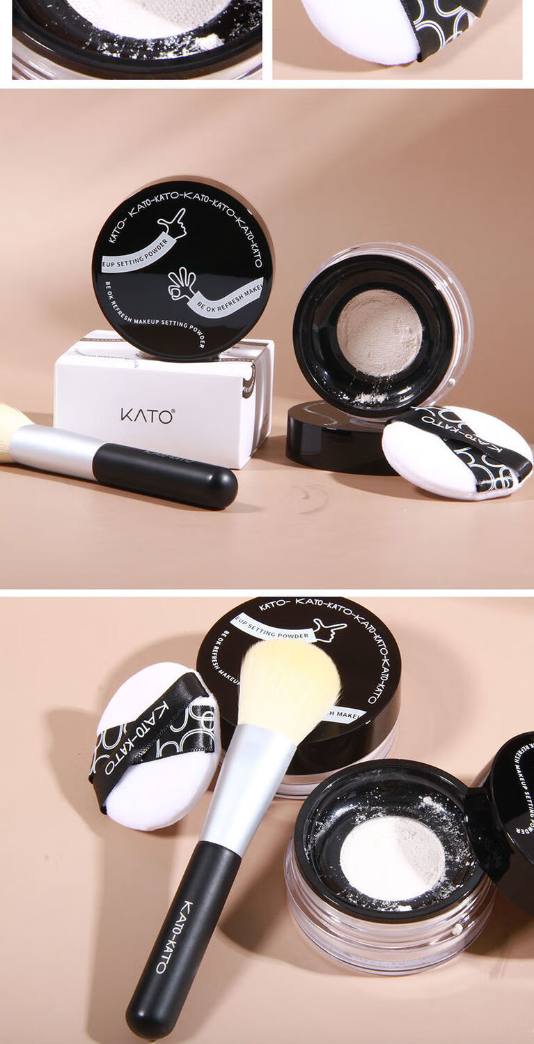 程十安的店kato散粉控油定妆粉修饰肤色持久遮瑕防水防汗不脱妆学生