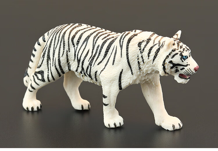 儿童仿真动物玩具野生动物模型套装实心大号老虎剑齿虎孟加拉虎园