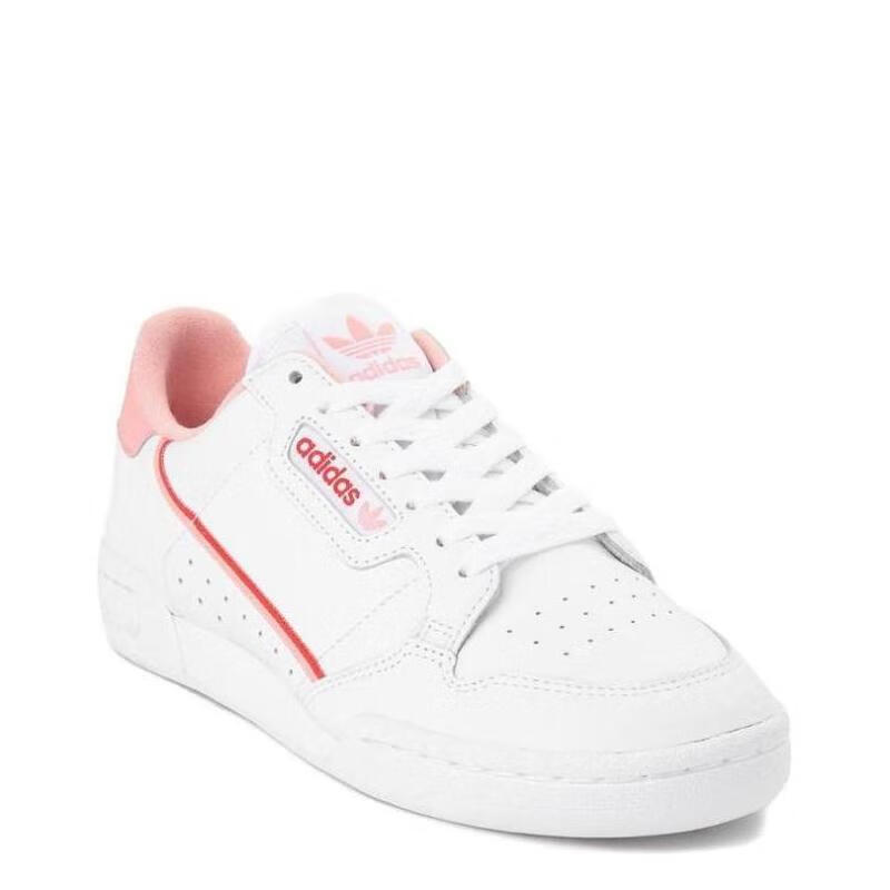 adidas阿迪达斯女运动鞋continental80樱花粉小白鞋436872bjpinkred10