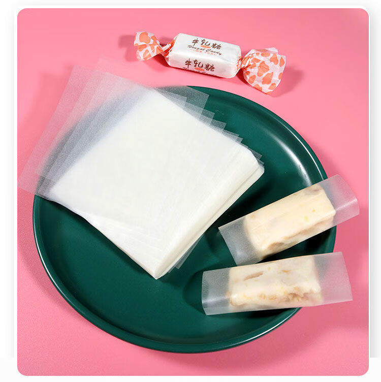 牛轧糖包装纸附糯米纸可爱卡通糖果袋糖衣纸手工自制牛轧糖纸包装500